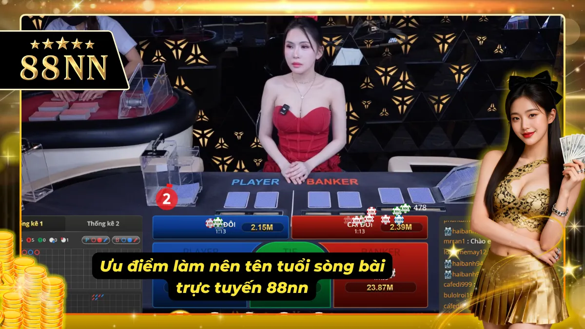 Những ưu điểm giúp sòng bài trực tuyến của nhà cái vượt lên trên thị trường