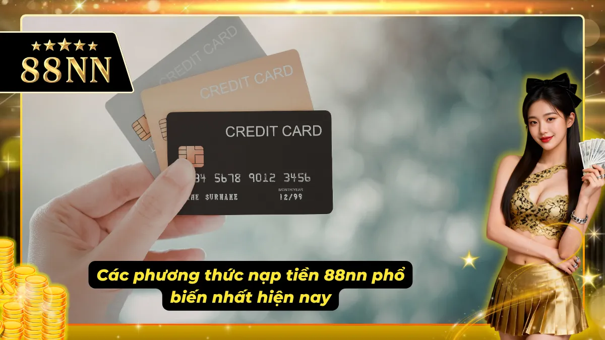 Những phương thức nạp tiền vào tài khoản phổ biến tại nhà cái